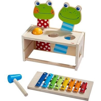 haba hammer bench frog