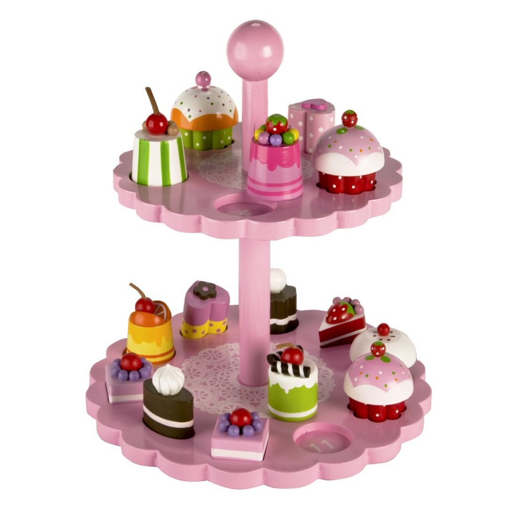 T-0138 Tidlo High Tea Shape Matching wooden toy 001