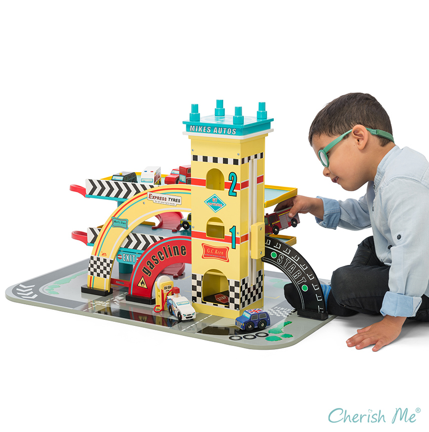 Mikes Auto Garage By Le Toy Van From The Toy Centre Uk