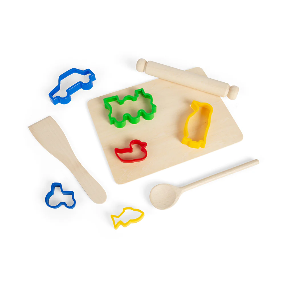 kids pastry set by bigjigs play kitchen toys