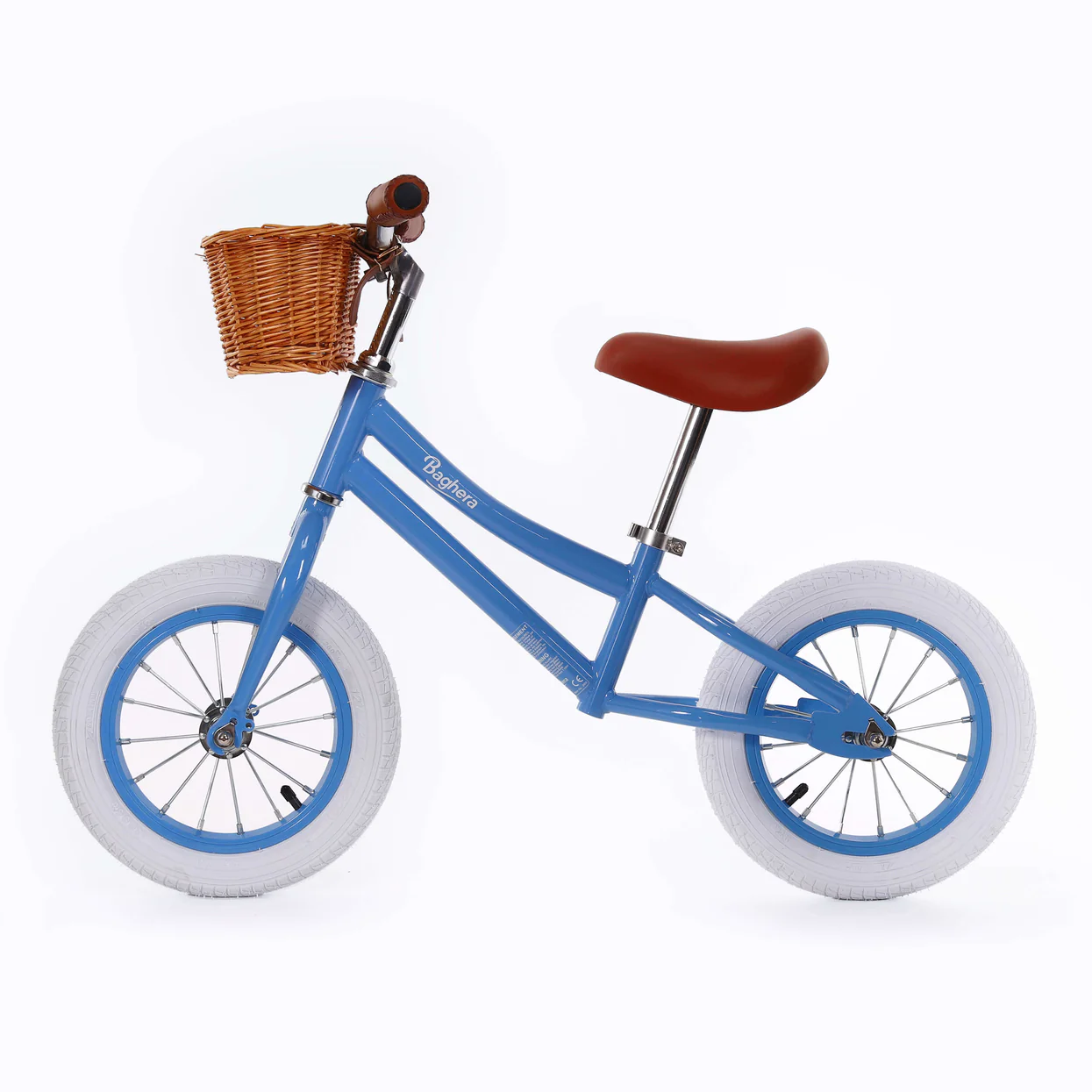 Vintage Baghera blue balance bike