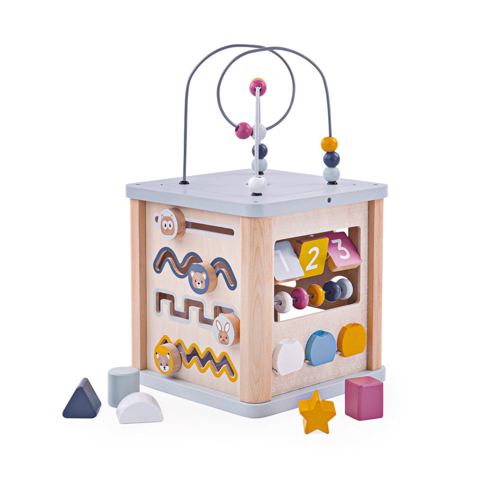 timeless magic of wooden toys - activity cube