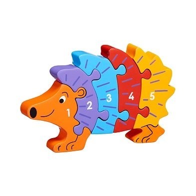 hedgehog 1-5 jigsaw puzzle by lanka kade