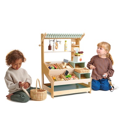 Tender Leaf Toys General Stores Wood Toy Market Stall The Toy Centre