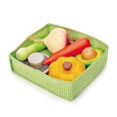 vegetable toys tender leaf toys veggie crate tl8279