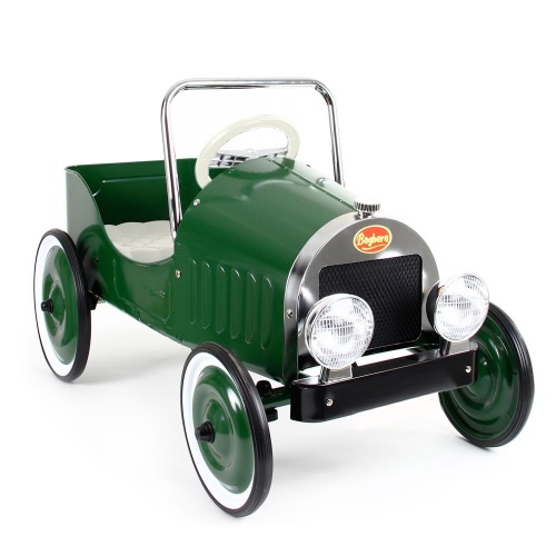 Baghera green classic pedal car best pedal car for kids review