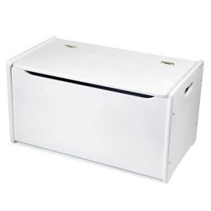 bigjigs white toy chest by tidlo