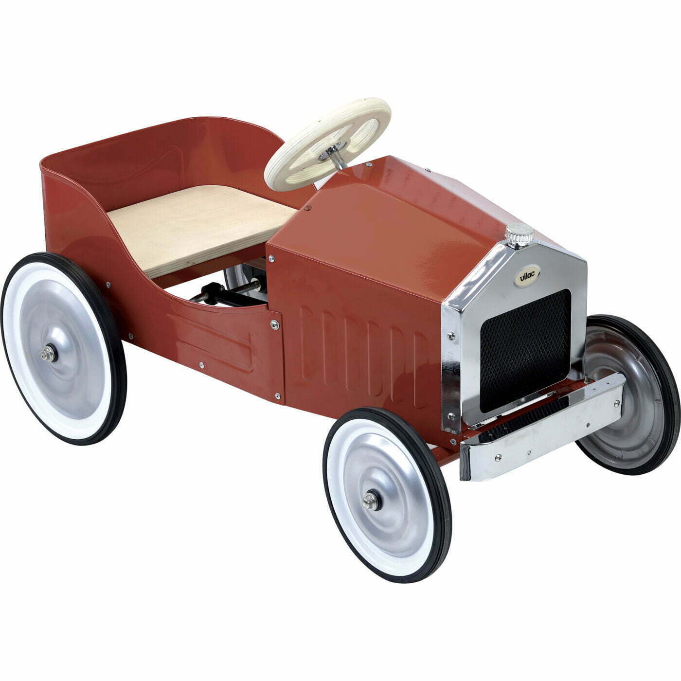 large red pedal car by vilac best pedal car for kids review