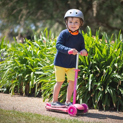 Didiscoot Pink Scooter | Didicar Three Wheeled Scooter | The Toy Centre