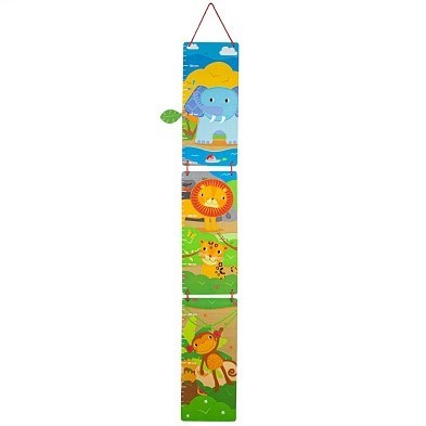 tidlo wooden jungle height chart Adding a Personal Touch to Your Kid's Space